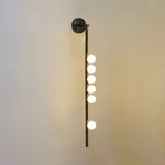 Elegant Brass Glass Wall Light