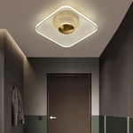 Modern Geometric Grain Ceiling Light