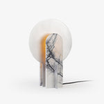 Arch Marble Table Lamp – Sculptural Natural Stone Accent Light