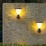 Geometric Outdoor Plug In Wall Lamp Li002041