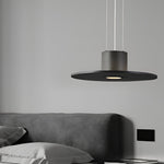 Round Plate Shaped Led Modern Pendant Light