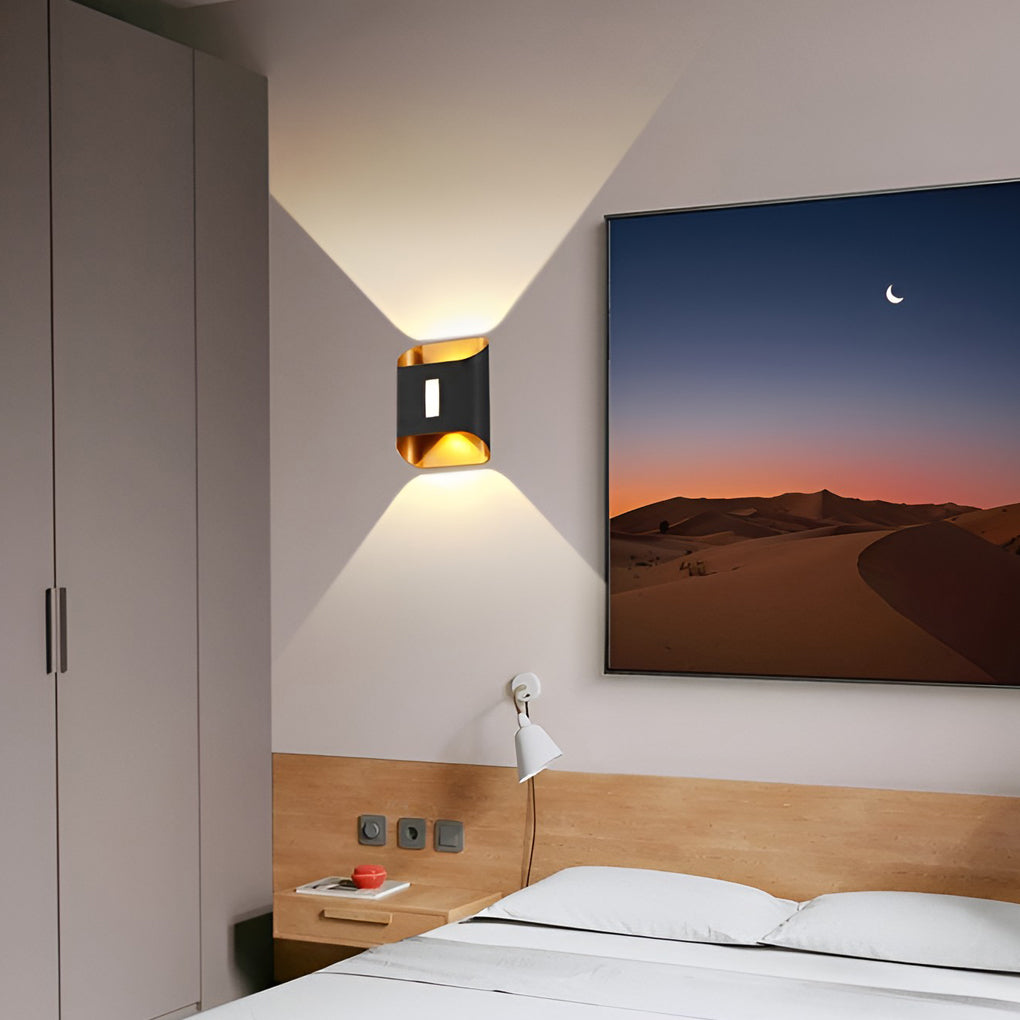 Waterproof Led Up And Down Lights Modern Wall Lamp