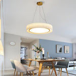 Circular Pleated Nordic Ceiling Light Li001940