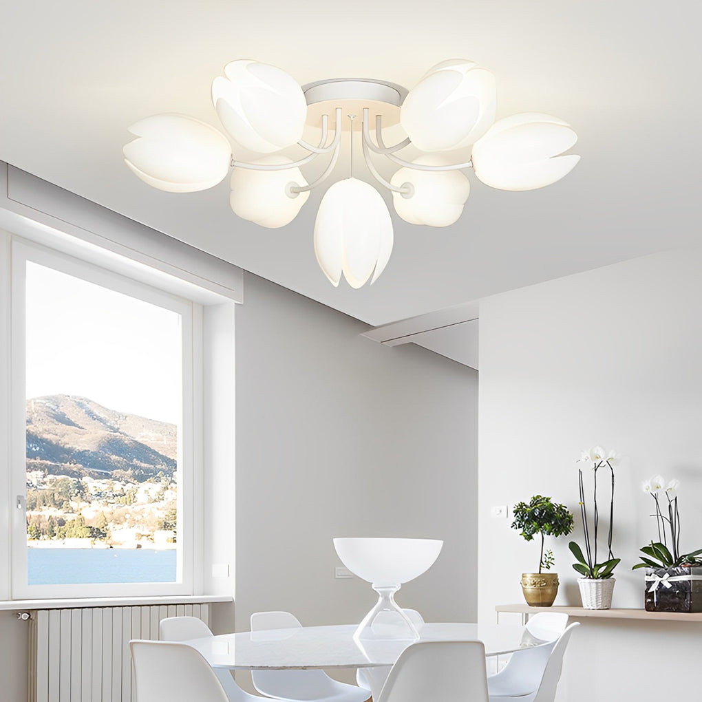 Tulips Flowers Chandelier Ha084567
