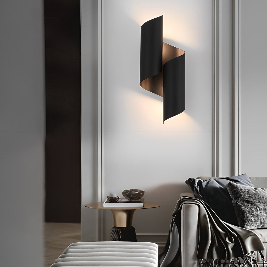 2Pcs Symmetrical Wall Light Fixture Ha084461
