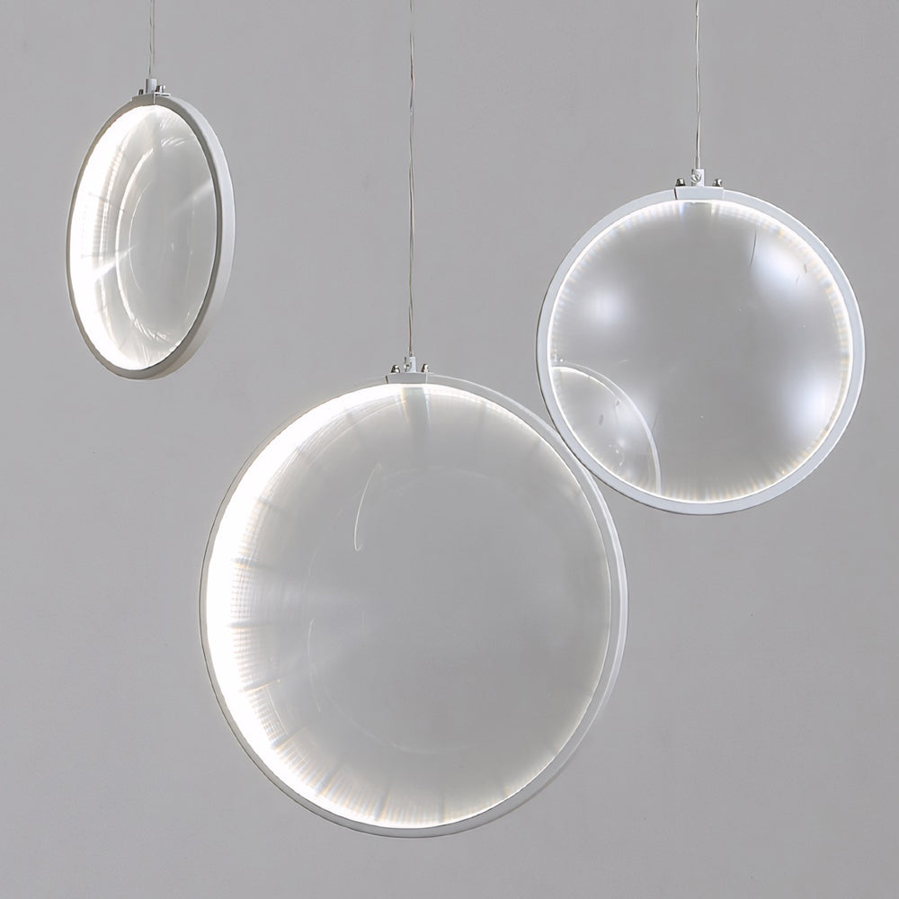 3 6 9 Light White Focus Led Chandelier