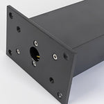 Curved LED Path Light in Black for Modern Landscape Illumination