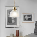Glass Bowl Shape Pendant Lights Ha079278