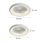 Remote Controlled Modern 4 Speed Led Ceiling Fan Lamp 3 Blades