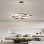Circular Wave Nordic Chandelier Ha082328