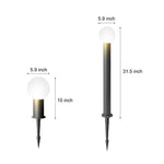 Round Ball Outdoor Pathway Light Ha091677