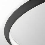 Black Ring Chandelier Led Pendant