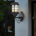 Retro Led Solar Wall Lamp Ha083674