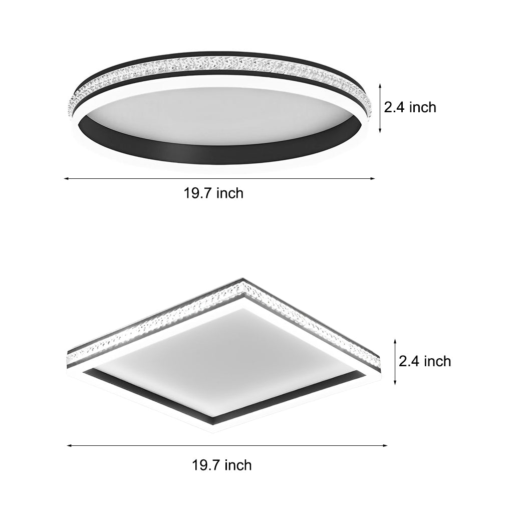 Dimmable With Remote Modern Ceiling Light Ha097934