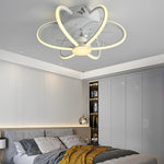 Flower Bladeless Ceiling Fans With Remote Ha082877