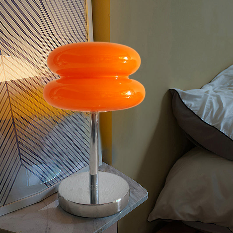 Usb Glass Burger Creative Warm Light Modern Table Lamp