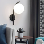 Ball Shaped Led Nordic Plug In Wall Sconce Lighting