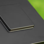 Square Black Solar Pathway Lights with Ribbed Glass Shade for Modern Outdoor Spaces