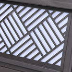 Square Waterproof Led Modern Outdoor Solar Post Lights