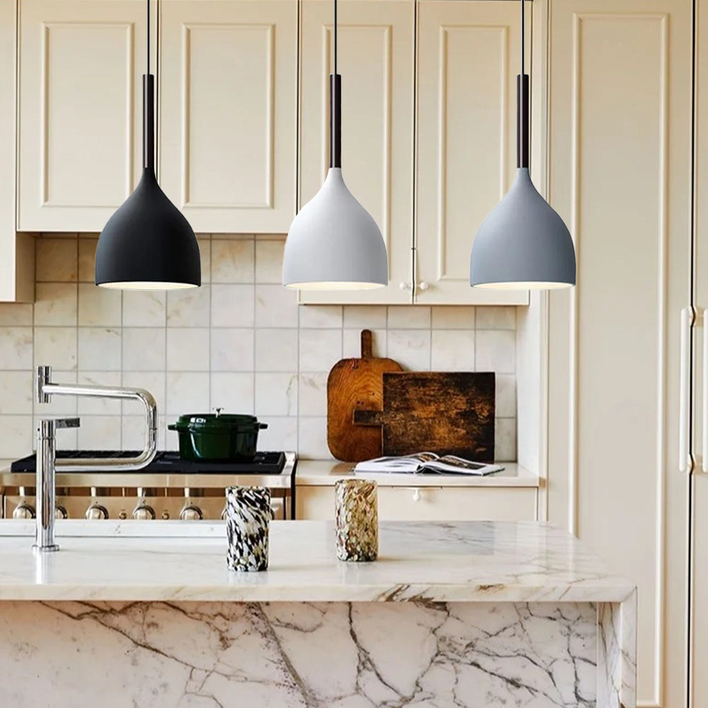 Baking Paint Iron Pendant Light