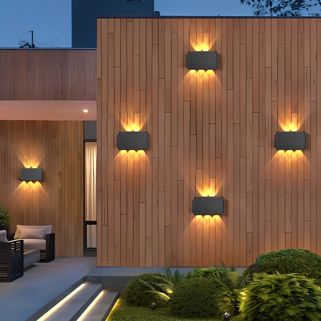 Up And Down Lights Solar Wall Lamp Li002302