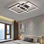 Square Overlapping Ceiling Light Fixture Ha077621