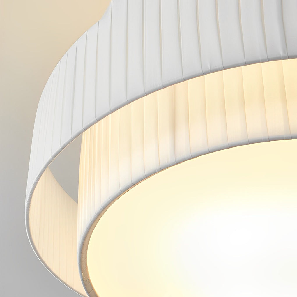 Double Layer Drum Nordic Pendant Light Ha083930