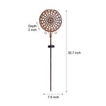 Round Hollow Waterproof Solar Light Li002669