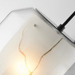 Double Glass Lampshade Pendant Light Ha088341