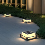 Waterproof Led Modern Solar Deck Post Lights Outdoor Fence Post Lights