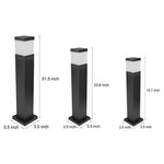 Square Minimalist Modern Outdoor Lawn Lamp Ha090301