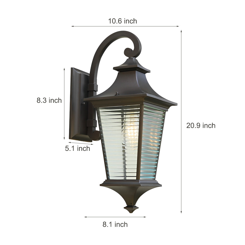 Retro Waterproof Outdoor Wall Light Ha095577