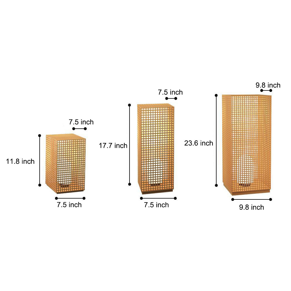 Square Hollow Solar Pathway Light Ha092947