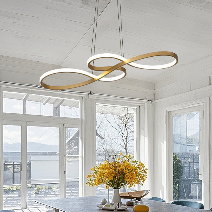 Modern Musical Notes Design Led Pendant Lamp