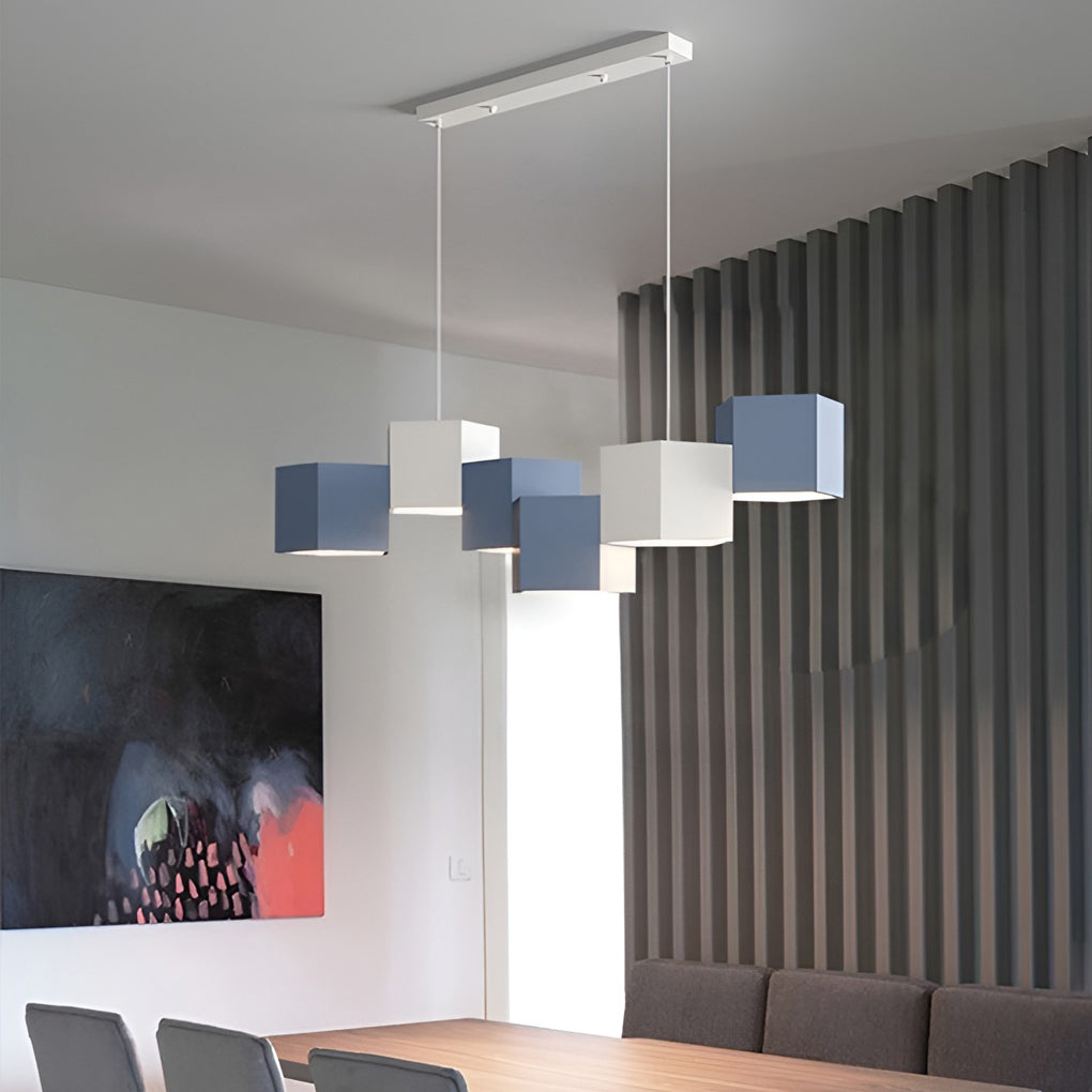 Geometric Led Industrial Style Pendant Light