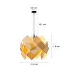 Lumina Acrylic Pendant Light – Modern Nordic Hanging Chandelier