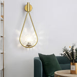 Water Drop Shaped Led Nordic Wall Lamp