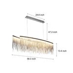 Aluminum Modern Dining Room Pendant Light Ha092315