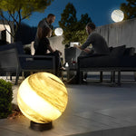 Round Planets Design Outdoor Fence Post Lights Li002336