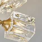 3 4 5 6 Light 180 Adjustable Crystal Shades Ceiling Light Fixture