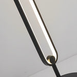 Modern Minimalist Led Standing Oval Floor Lamp