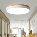 Chic Wood Flush Mount Ceiling Light