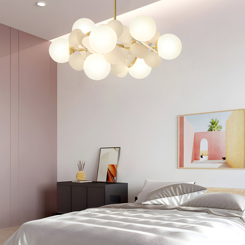 Nordic Chandelier Multicolored Board Art Branch Style Pendant Lights