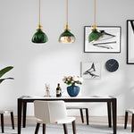 Green Retro Pendant Lights Ha077820