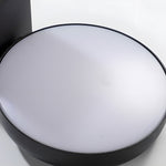Black Motion Sensor Outdoor Wall Light Rotatable