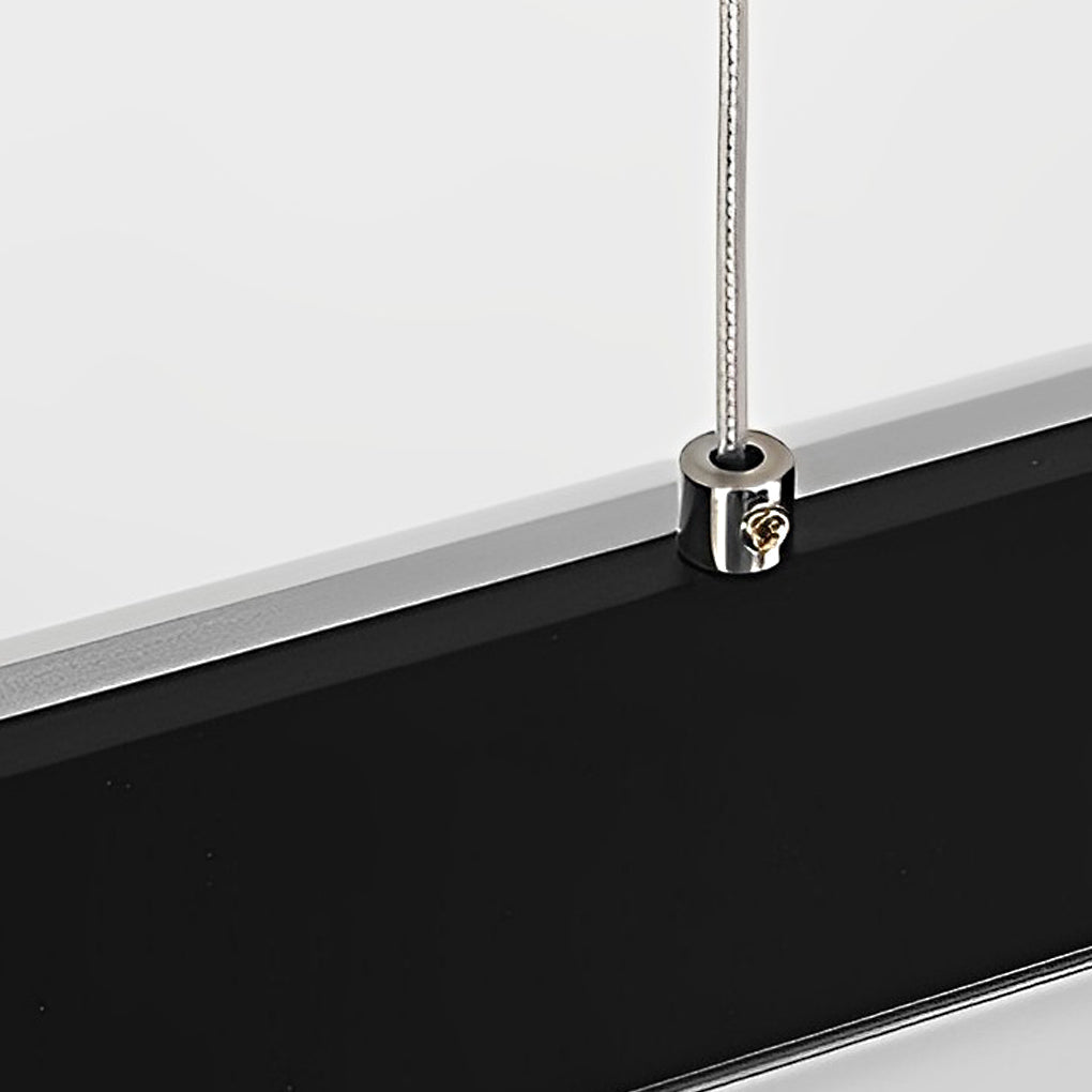 Modern Linear LED Pendant Light for Dining Room and Living Room