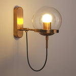 Antique Circular Ball Wall Sconce Ha078252