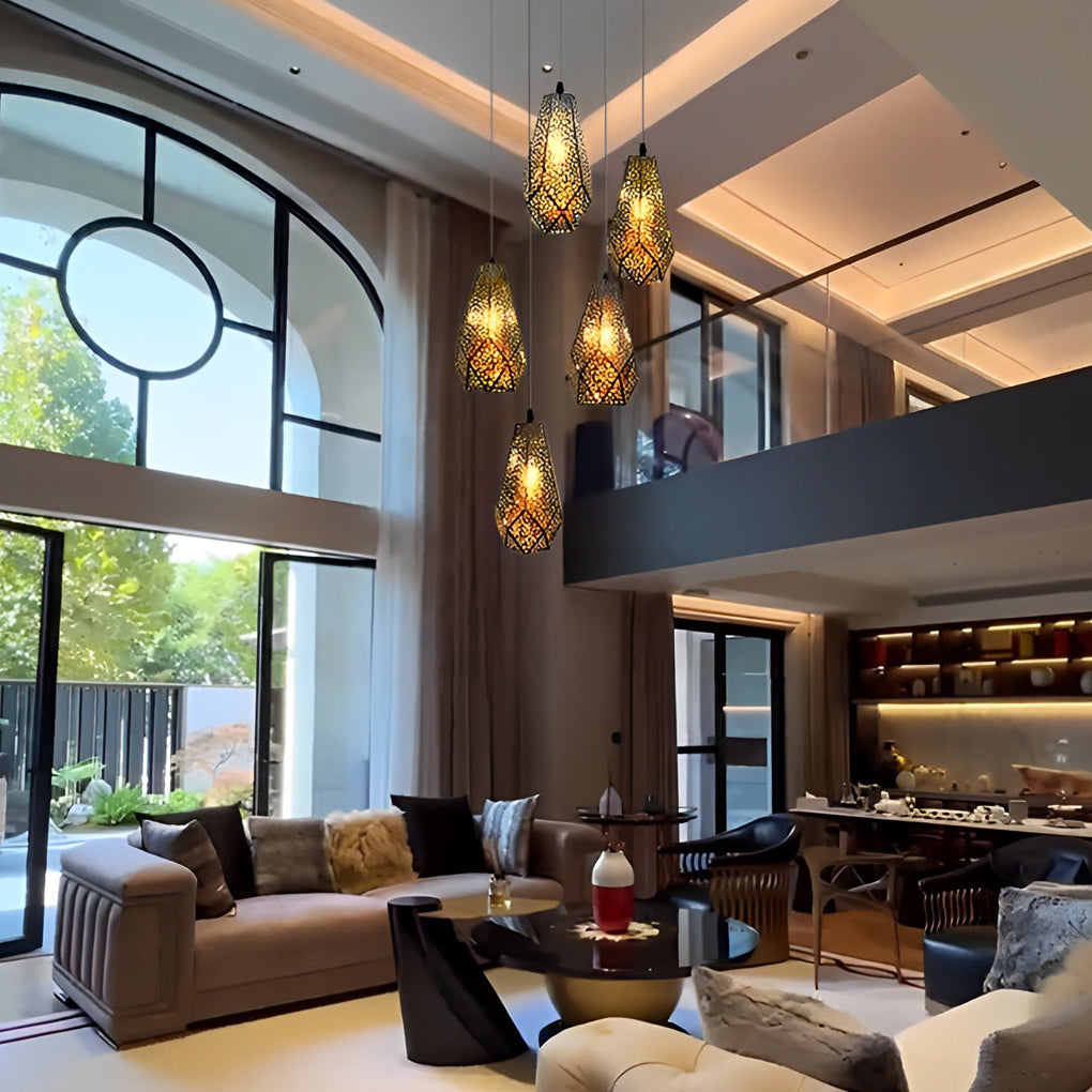 Hollow Postmodern Chandelier Ha084590