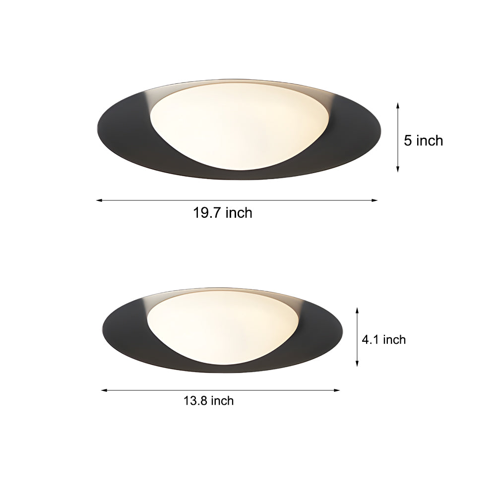 1 Light Round Led Flush Mount Ceiling Light