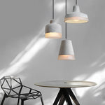 Round Cement Pendant Light Li002290
